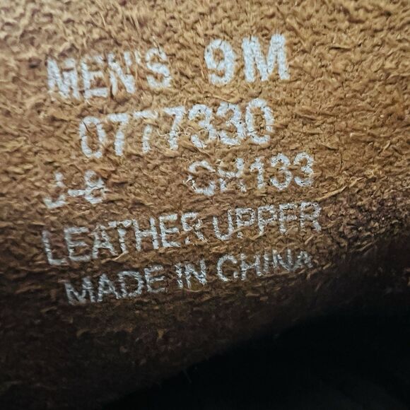 Sperry Top Sider Brown Leather Slip on Loafers Boat Shoes Leather Laces Mens 9M - Picture 8 of 8